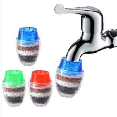 China 2021 New Multilayer Household Activated Carbon Faucet Faucet For Home Kitchen Faucet Water Filter Purifier for sale