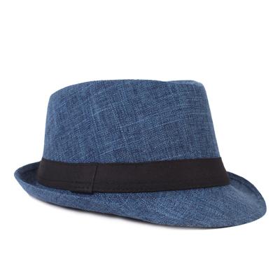 China Classic Colorful Character Stock Design Hats Bulk Felt Hat Hats 100% Polyester Use Gentleman Wide Brim for sale