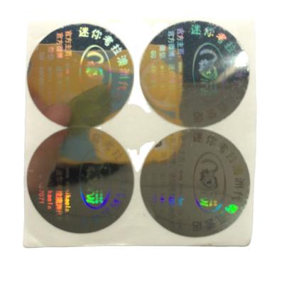 China 2021 Custom Factory 3d Hologram Printing Hologram Sticker Rainbow Reflection Custom 3d Hologram Label for sale