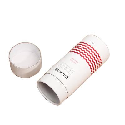 China Fancy Logo Printed Cylinder Shape Paper Recyclable Wholesale Custom Tube Packaging For Tube Packaging for sale