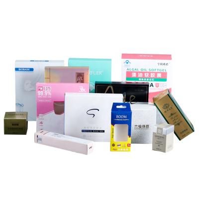 China Recyclable Logo Cardboard Printed Paper Cosmetic Custom Skin Care Packaging Gift Box for sale