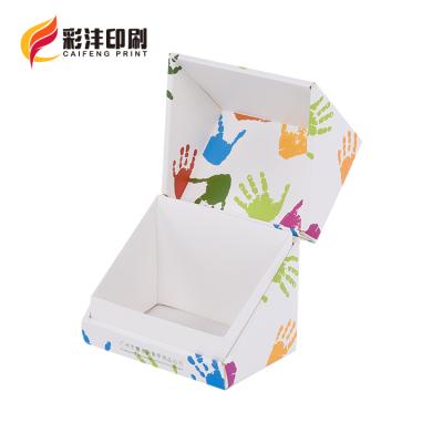 China Color Biodegradable Printed Folding Cardboard Can Be Customized Logo Size Gift Wrapping Cardboard for sale