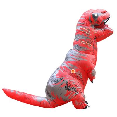 China Halloween Cosplay Casual Inflatable Dinosaur Adult Walking Costume Carnival Costume For Adult And Kid for sale