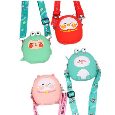 China New Fashionable Silicone Bag Other Children Small Bag Baby Cross - Body Bag Shoulder Coin Purse for sale