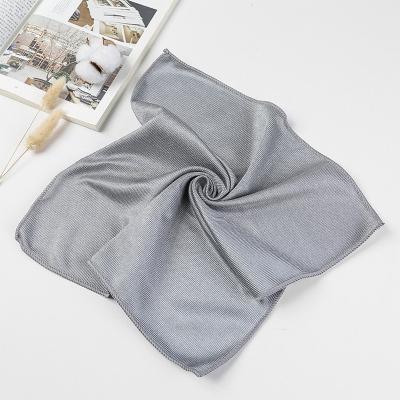 China 2021 Viable New Hot Sale Microfiber No Trace No Lint Rag Microfiber Glass Cleaning Cloth For Household Cleaning Cloth Glass Cloth for sale