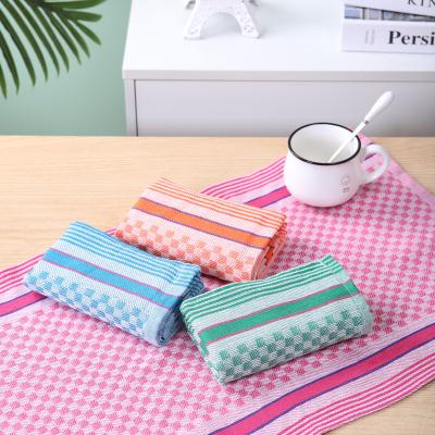 China Kitchen Viable Pure Cotton Home Tea Towel 38*65cm Tea Towel Absorbent Kitchen Towel for sale