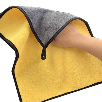 China New Easy Viable Clean Car Care Washing Microfiber Polishing Thick Plush Washing Dry Towel Cleaning Cloths for sale