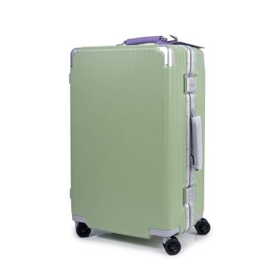 China Hand Carry Travel Luggage Bag PC Carry On Luggage Business Style Trolley Suitcase for sale