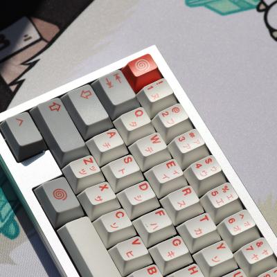 China PBT Material Cherry PBT Single Sided Dye Sublimation Process Keycaps Design Sunlight Color Theme for sale