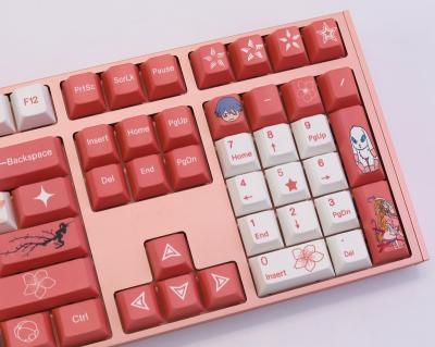 China Fuchsbau Ready Made Mechanical Keyboard Alloy Keyboard Exchange TTC Gold Powder Axis 108 Aluminum Keys for sale