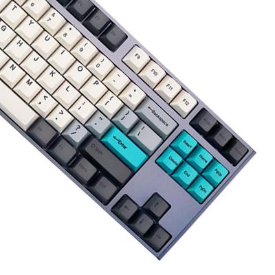 China Most Mechanical Axis Bodies In The Market Original Factory Size PBT Sublimation Keytop Cross Material Five-sided Sublimation Axis DIY Satellite Personality for sale