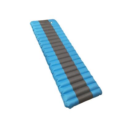 China Outdoor Folding Cushion Foot Press Inflatable Cushion Moistureproof Camping Increasing Picnic Travel Thicken Portable Sleeping Pad for sale