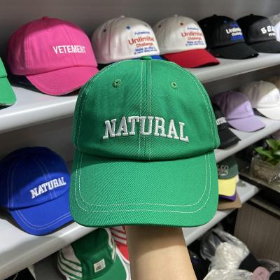 China 2022 New Embroidery Baseball Cotton Outdoor Sport Adjustable Hat Lovers Casual Hat for sale