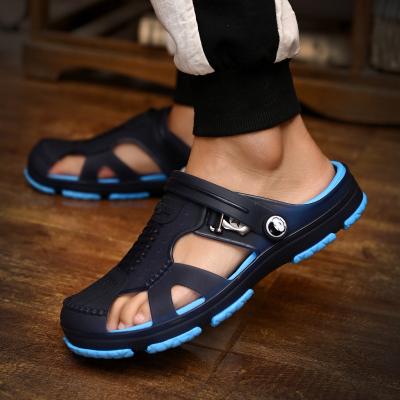 China Fashion Trend Summer Mens Sandals Slipper Flip Flop Hot Sale Large Size Beach Shoes Lightweight Rubber Slippers For Men for sale