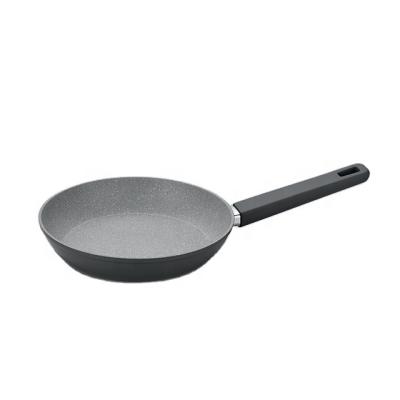 China Sustainable Modern Forged Aluminum Frying Pan Set Non Cooking Kitchenware Stick Aluminum Coating Pan Set for sale