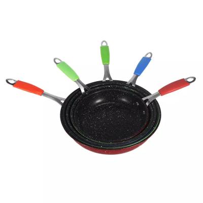 China Sustainable Stainless Steel Wok StickStainless Steel Frying Pan Filters CookwareSet Kitchen Cooking Pot for sale