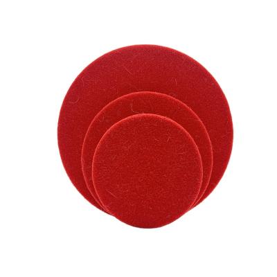 China Polishing marble Automotive glass repair wool felt throwing disc Wool felt polishing wheel for sale