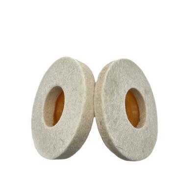 China Polishing marble Thickened fine wool wheel High Performance Wool Felt Polishing Grinding Wheels for sale