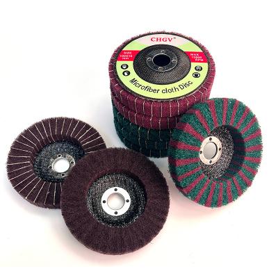 China Metal surface polishing grinding Non-woven Abrasive Deburring Polishing Wheels For Metal Stainless Steel Surface for sale