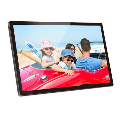 China 32 Inch Full HD Photo Frame Cornice Digital 32 Pollici Digital Clock for sale