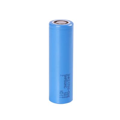 China Het Lithium Ion Rechargeable Batteries High Capacity van INR21700 50E SDI Te koop