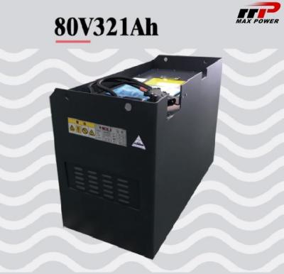 Chine Chariot élévateur Lithium LiFePO4 Batterie 80V 321AH Lithium Ion Phosphate Lifepo4 Batterie Boîte à vendre