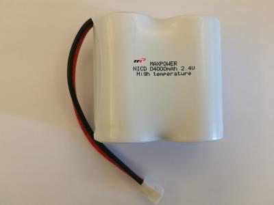 China D van de de Batterijen2.4v 4000mAh Noodverlichting van Groottenicd Navulbaar Ce Met platte kop UL Te koop