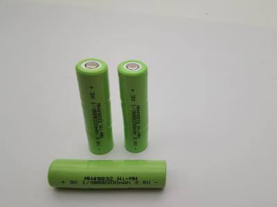 China UL 3.6V 200mAh NIMH Wiederaufladbare Batterien 1/3BBB kundenspezifisches NIMH Batteriepaket bereit zum Gebrauch NIMH Batterien lange Lebensdauer zu verkaufen