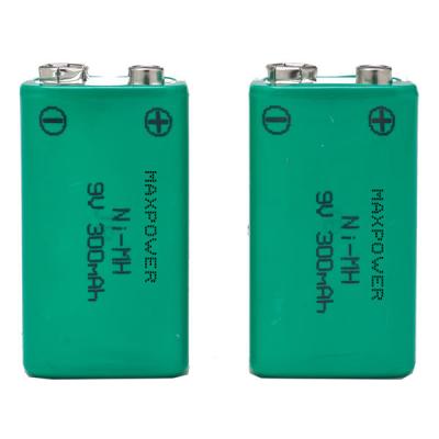 中国 300mAh 9V プリズム NiMh の電池はマルティメーターのセリウム UL Rohs のために詰まります 販売のため