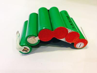 Κίνα 1200mAh επανακαταλογηστέα μορφή τόξων πακέτων μπαταριών ασφάλειας NIMH 7.2V, μικρά πακέτα μπαταριών προς πώληση