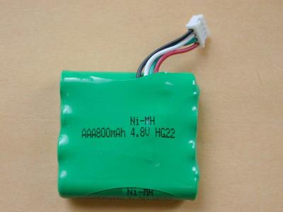 中国 携帯無線電話の Nimh 電池は 4.8V の AA2300 800mAh 電池を詰めます 販売のため