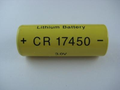 中国 安定性が高い水道メーター第一次 CR17450 2000mAh 3.0V 李mno2 の電池 販売のため