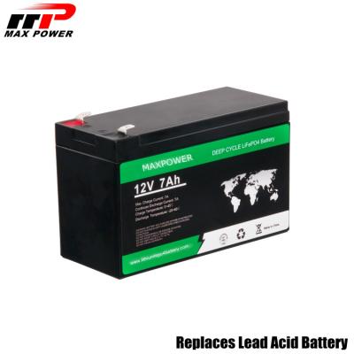 China De navulbare van het de Cel lange duurzame lood van de Lithiumlifepo4 Batterij 12v 7ah 92.16wh 2P4S zure vervanging Te koop