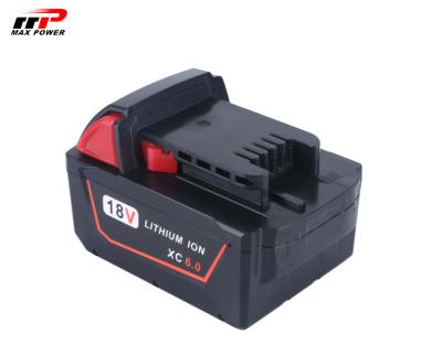 China Lithium-Ionenakkus Milwaukee M18 18V 6A zu verkaufen