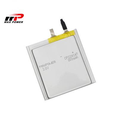 Cina Assottigli pianamente 224147 la batteria di 3.0V 800mAh Li Mno2 in vendita