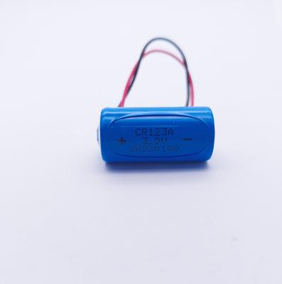 China zylinderförmige 3600mAh Li SOCl2 Batterie 3.0V CR123A 10CM zu verkaufen