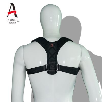 China Breathable Back Belt Back Support Belt Back Straightener Shoulder Strap Spinal Posture Corrector for Men and Women for sale