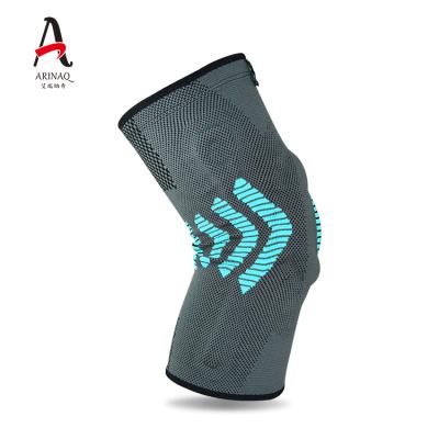 China Factory wholesale knee sports silicone spring support knee pads volleyball protective non-slip knee pads for sale