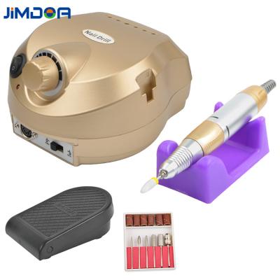 China Wholesale Electric Drill Nail Machine Tool Metal Handle 30000RPM Nail Technician Nail Drill Factory Supply Plastic Factory for sale