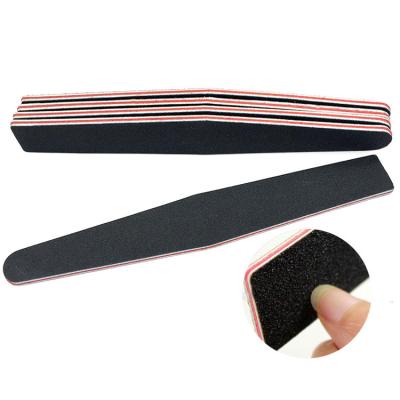 China Various specifications. Fashionable. Who respects the environment. Private Label Durable Nail Files Emery Zebra Repair Real Nail Grit Nail File With Special Different Logo for sale