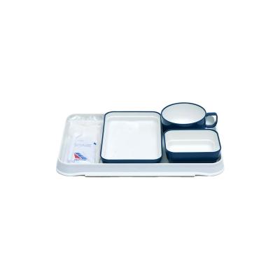 China Economic Friendly Inflight Freshness Preservation Plastic Lunch Box for sale