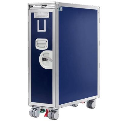 China Easy Moving Airline Normal Waste Cart for sale