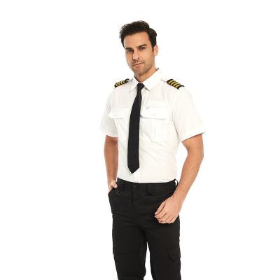 China eco-friendly airline pilot uniform for sale