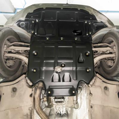 China Factory-direct Skid Plate Fit For AUDI A6 12-18 Year JUNXI 3D Classis Engine Guard Steel Guard Cars Accessories for sale