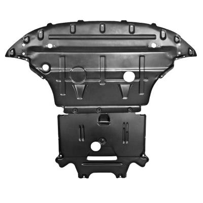 China Factory-direct Skid Plate Fit For AUDI Q5 10-18 JUNXI 3D Classis Steel Engine Guard Guard Cars Accessories for sale