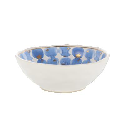 China Blue And White Small Serving Bowl Chinese Porcelain Sustainable Small Rice Bowl For Restaurant for sale