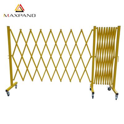 China Use as Isolation MAXPAND Outdoor Aluminum Retractable Sliding Folding Safety Barrier for sale