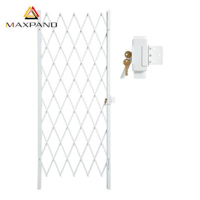 China MAXPAND Barrier Gate Industrial Outdoor Folding Retractable Temporary Barrier Steel Gate Design for sale