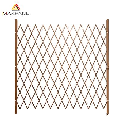 China MAXPAND Industrial Easy Assembly Customized Steel Design Construction Folding Metal Barrier Scissor Expanding Security Gate for sale