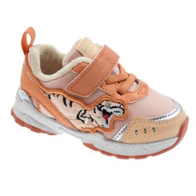 China New High Quality Orange Designer Breathable Kids Casual Mesh Breathable Boys Girls Fashion Children's First Step Dinosaur Shoes for sale